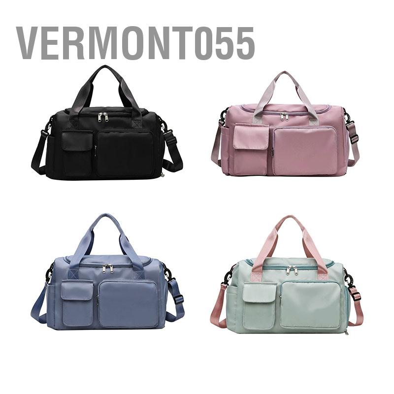 Vermont055 Túi du lịch Vải Oxford Chống mài mòn Công suất lớn thể thao chống nước nhiều túi