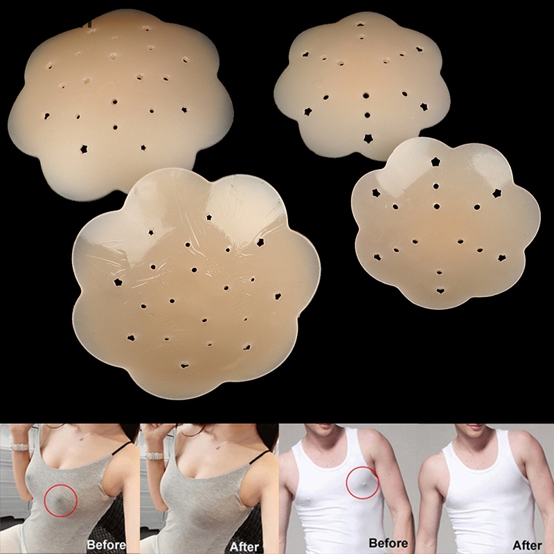 Miếng Dán Ngực Bằng Silicone Vô Hình Thoáng Khí Có Thể Tái Sử Dụng