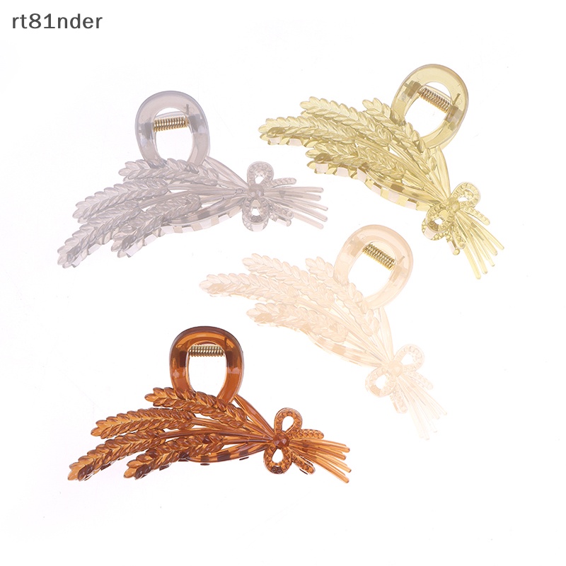 Rt Kẹp Tóc Hình Cá Mập Bằng Acrylic Màu Thạch Cho Nữ