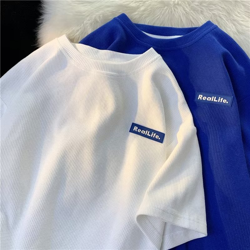 Áo Thun Cotton Ngắn Tay Dáng Rộng Thời Trang Mùa Hè Cá Tính