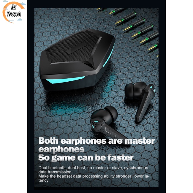 Tai Nghe Chụp Tai P36 Tws Bluetooth Có Màn Hình Hiển Thị Kỹ Thuật Số Kèm Hộp Sạc