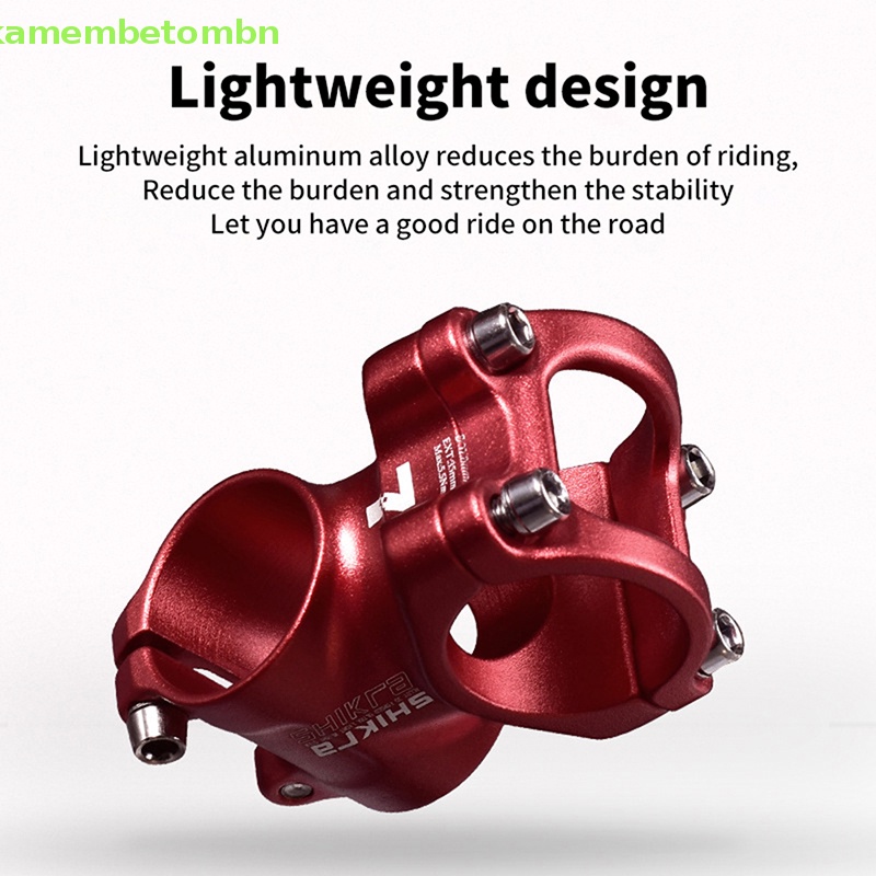 Pô Tăng Xe Đạp Leo Núi Kamembbn 31.8mm 7 Độ 45 55 65 70 80 90 100 110mm Siêu Nhẹ