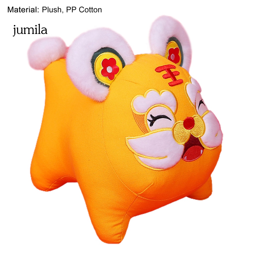 Hổ Nhồi Bông PP Cotton Phong Cách Trung Hoa Dễ Thương Năm Mới 2022