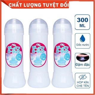 Gel bôi trơn mô phỏng tinh trùng nhật bản -chai 300ml dầu bôi trơn gel massage gốc nước