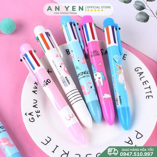 Bút bi nhiều màu hình cho bé sáng tạo