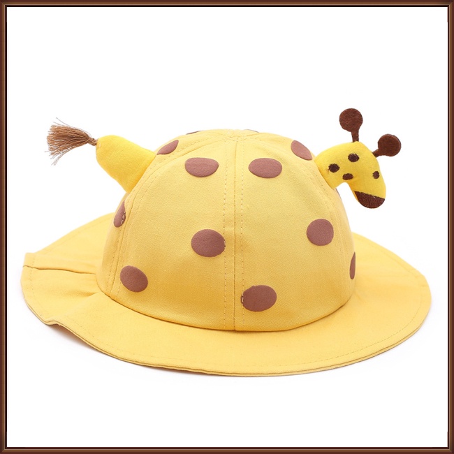 Mũ Tai Bèo Vải Cotton Họa Tiết Chấm Bi Nhiều Màu Thời Trang Cho Bé