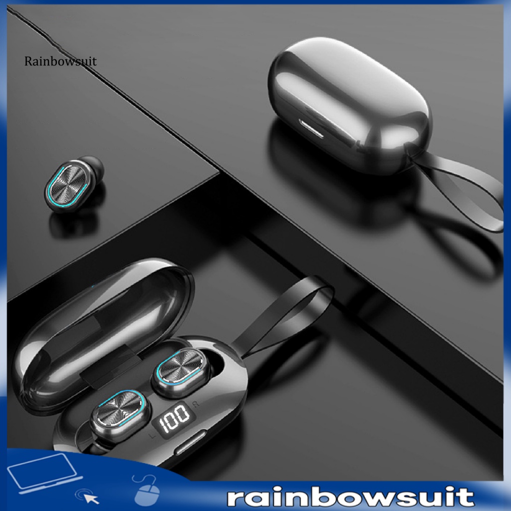 Tai Nghe Nhét Tai Không Dây Bluetooth 5.1 Mini Cho Điện Thoại