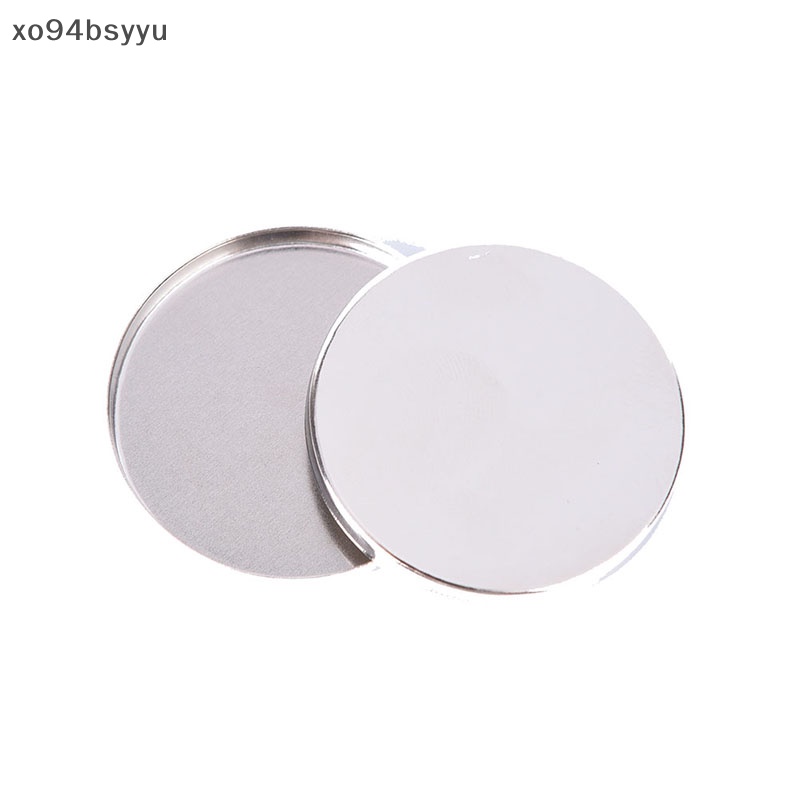 Set 5 / 15 Khay Thiếc Tròn Rỗng Từ Tính 36.5MM Đựng Phấn Mắt Xo94Bsyu