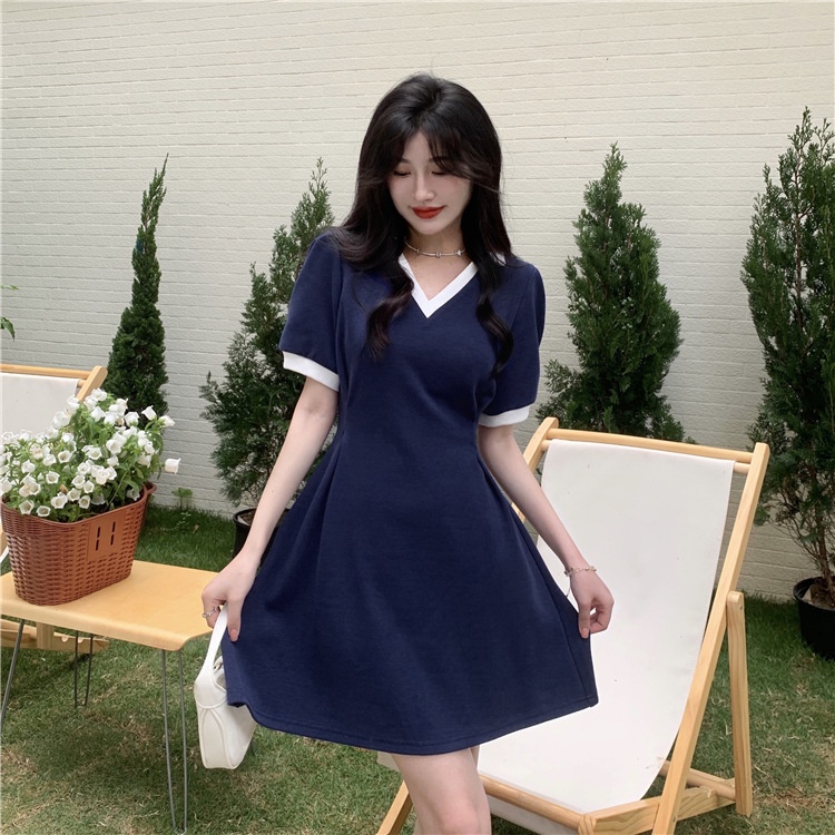 Đầm Pháp Mùa Hè Cho Nữ Và Phụ Nữ#Đầm Dài Ôm Eo Họa Tiết Quả Lê Thời Trang Mới 2023 039; s