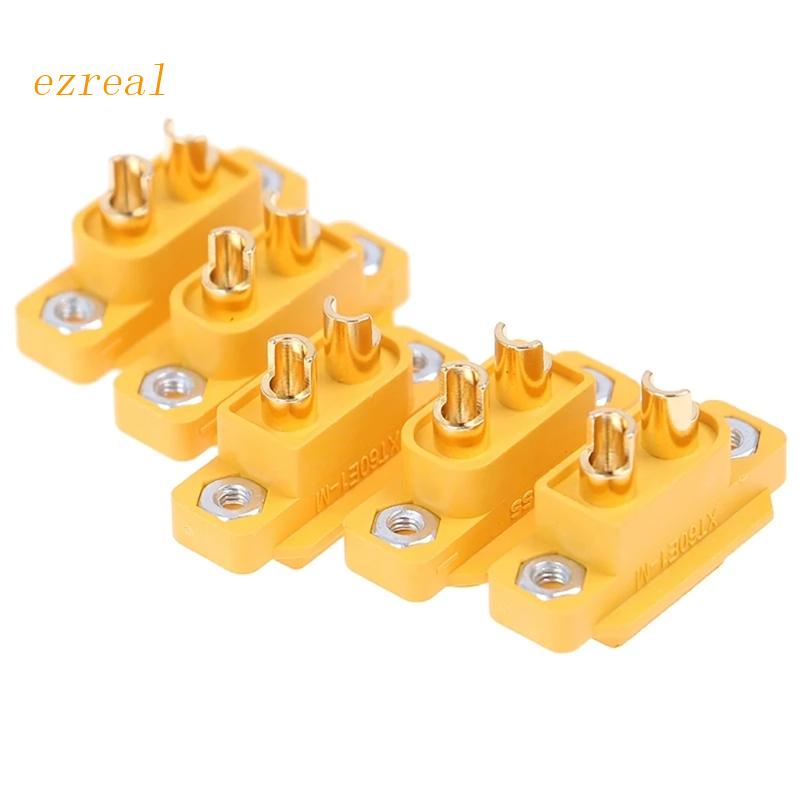 Bộ 5 Đầu Nối XT60E1-M Mạ Vàng Cho Máy Bay Điều Khiển Từ Xa