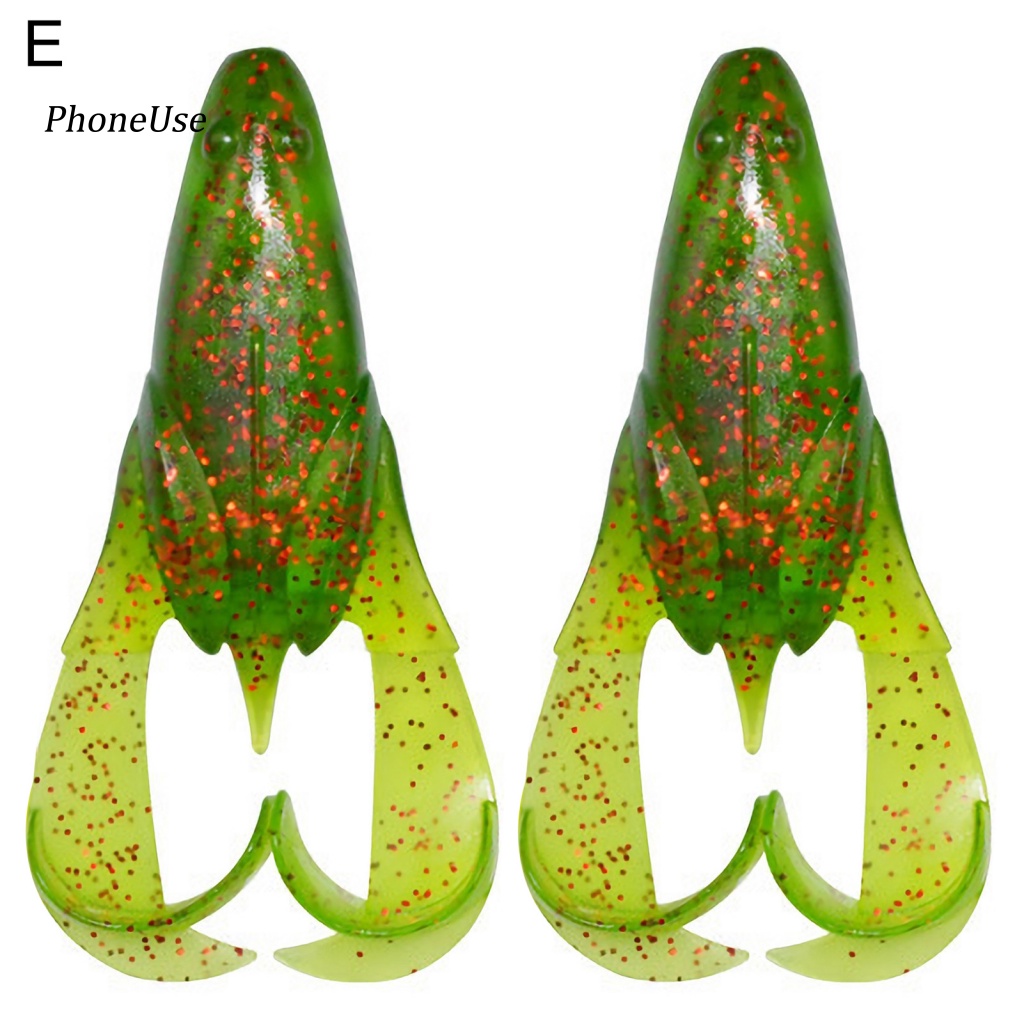 Pu Set 2 Mồi Giả Nhử Cá 9cm / 15.5g Bằng Nhựa Chống Nước