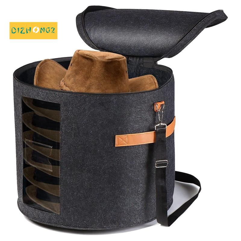 Hộp Tròn Đựng Mũ / Đồ Chơi / Thú Nhồi Bông Có Nắp Gấp Gọn Tiện Lợi