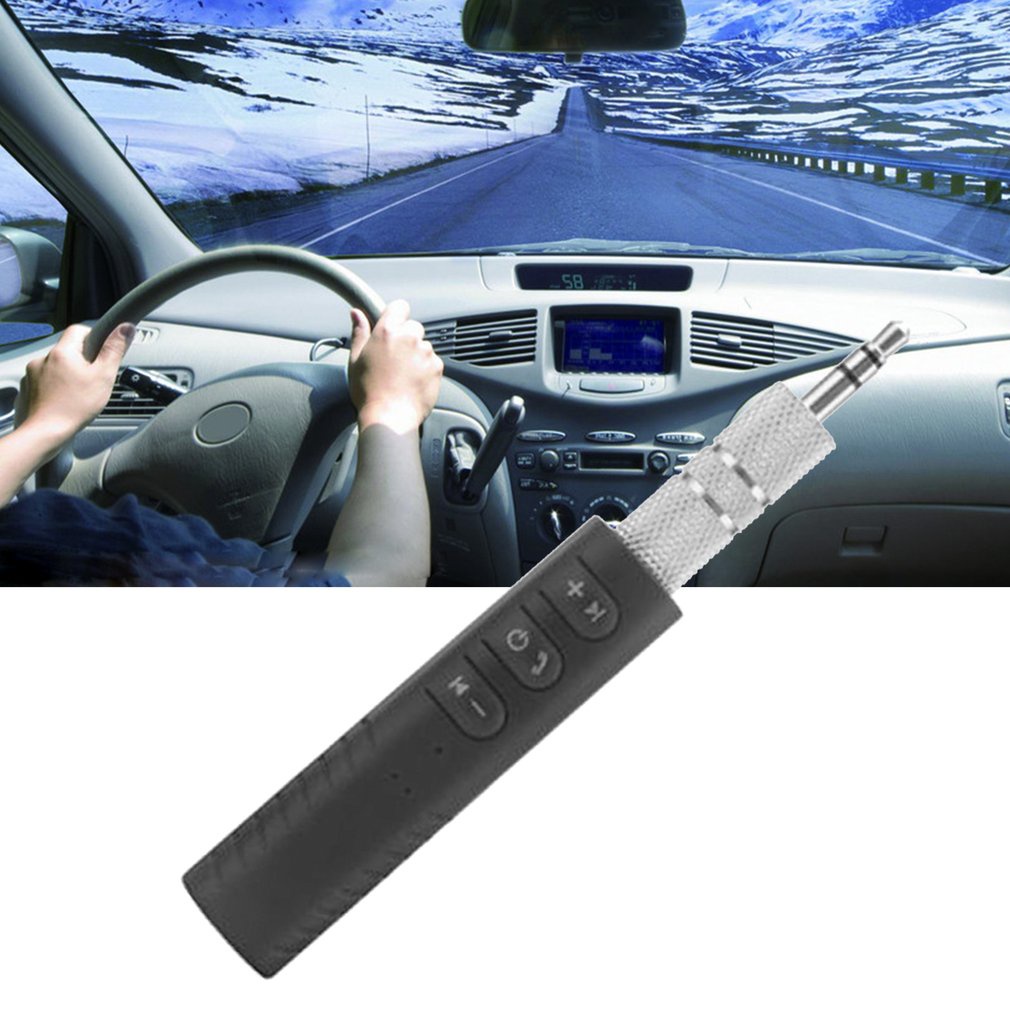 Audio Receiver Wireless 3.5Mm Aux Stereo Music Hand-Free Vehicle Adapters Transmitter Adapter [Q/3]