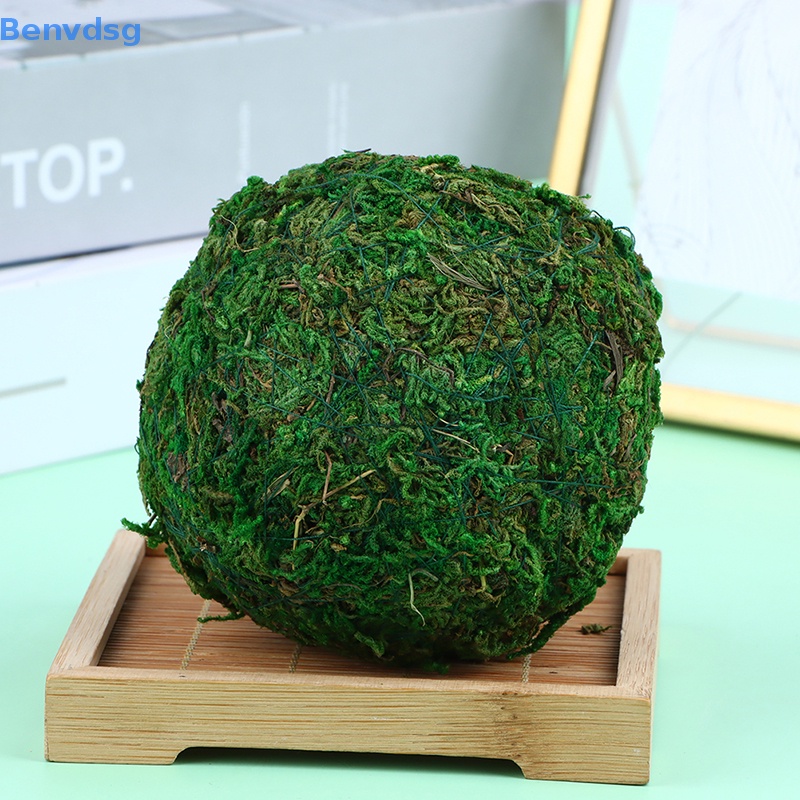 Quả Bóng Khô Nhân Tạo Màu Xanh Lá Kích Thước 5 / 8 / 10cm Dùng Trang Trí Nhà Cửa / Sân Vườn