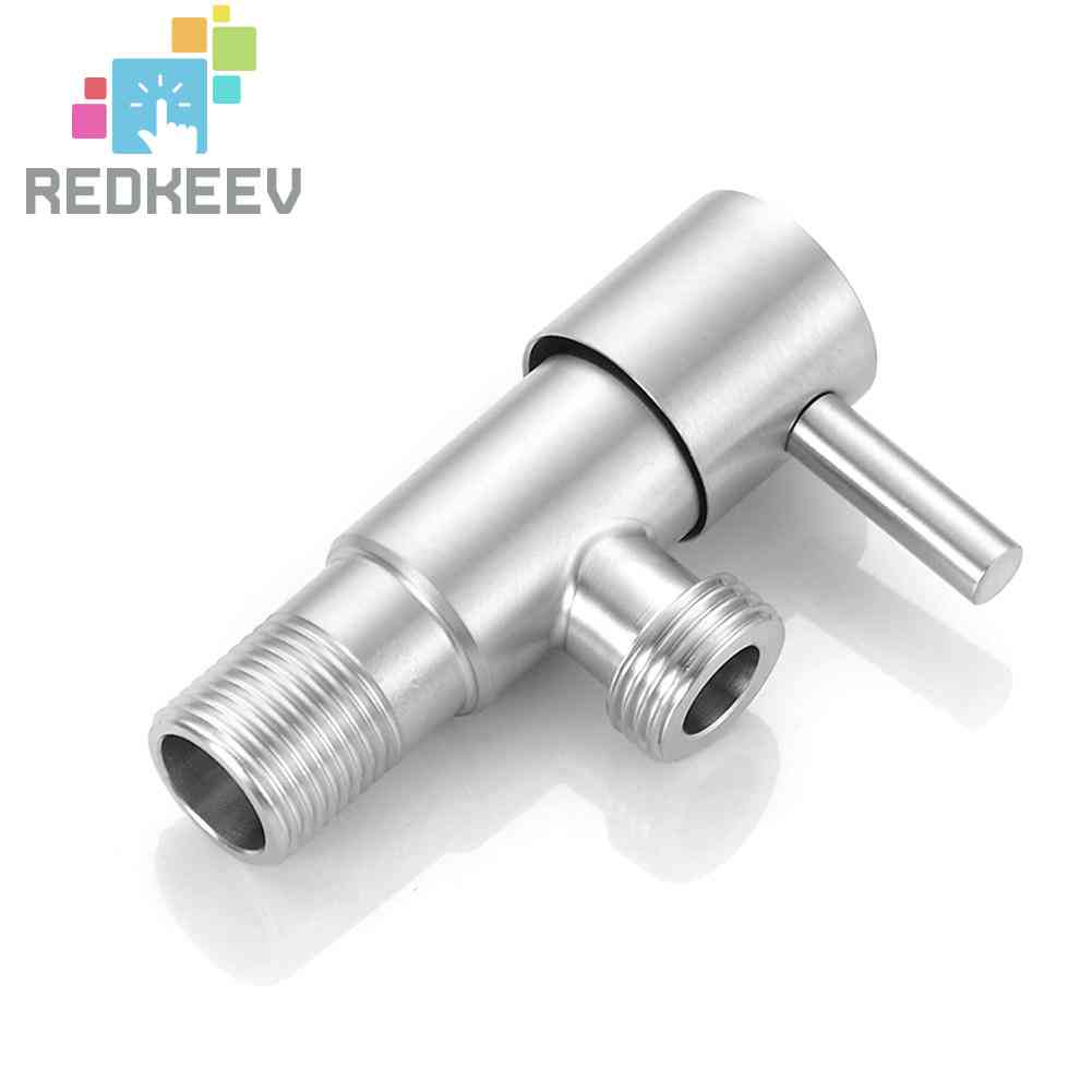 Van Nạp Góc Bằng Thép Không Gỉ 304 1 / 2 inch Cho Nhà Bếp