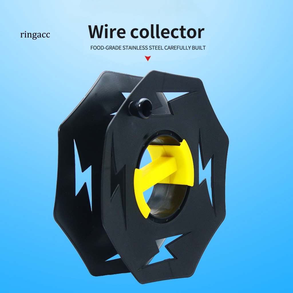 Rga Cuộn Dây Cáp Gọn Gàng Tay Cầm Lớn Chống Rơi Chống Gió Tiết Kiệm Sức Nặng Cho Nhà Ở