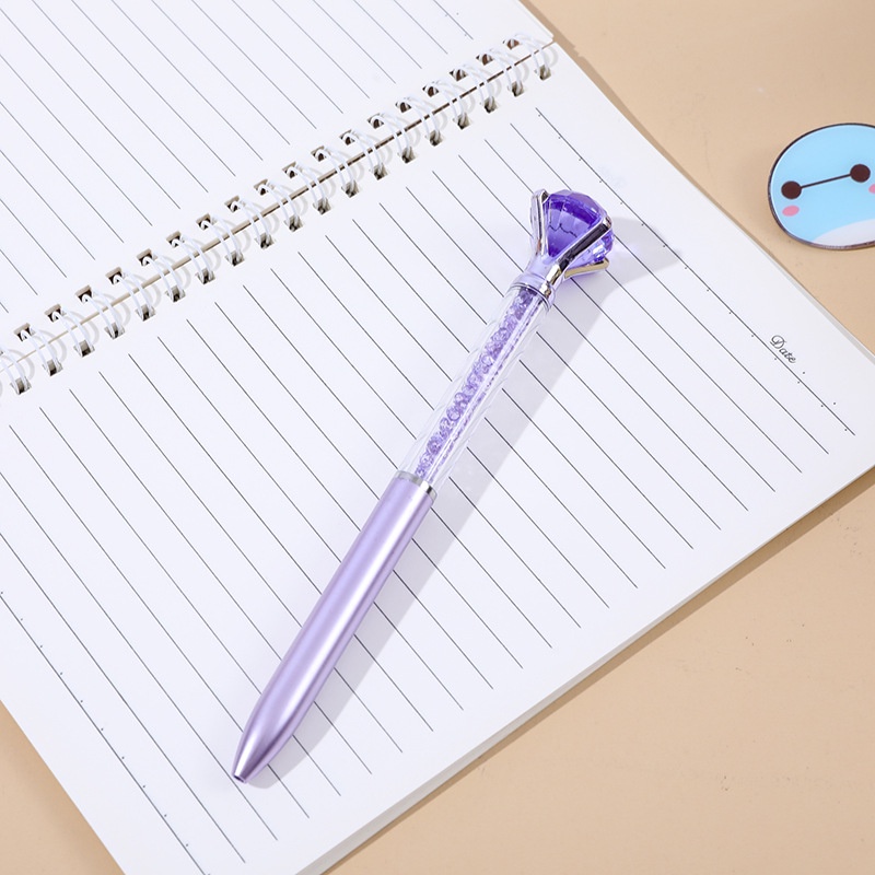 Bút Bi 0.7mm Đính Kim Cương Sáng Tạo