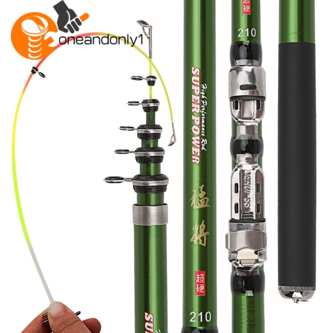 Cần Câu Cá Mini 1.8 / 2.1 / 2.4 / 2.7 / 3.0m Có Thể Điều Chỉnh Độ Cứng