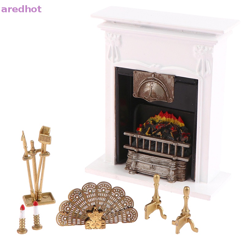 1 Bộ Quạt Thổi Lửa 1: 12 Trang Trí Nhà Búp Bê Mới