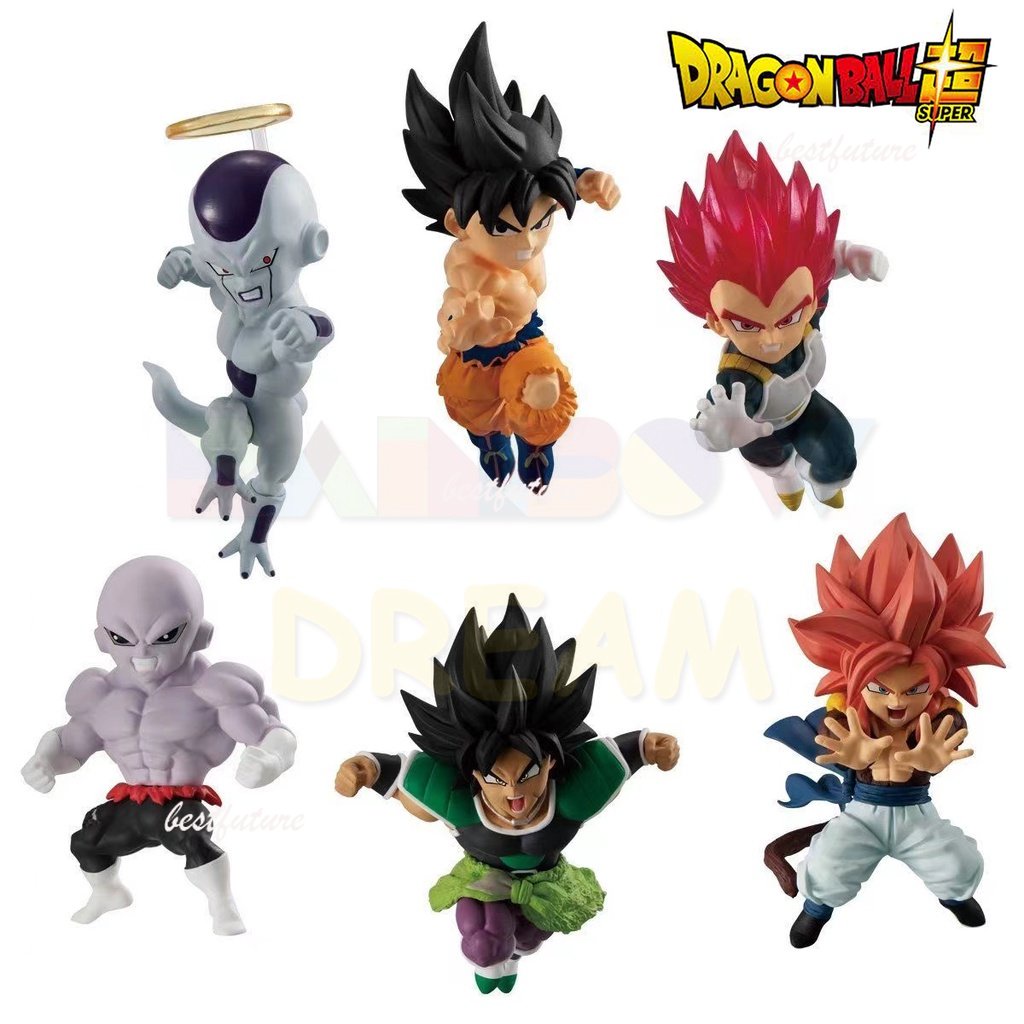 Mô Hình Nhân Vật Broli goku Vegeta Friza Jiren Gohan Trong Phim Bảy Viên Ngọc Rồng
