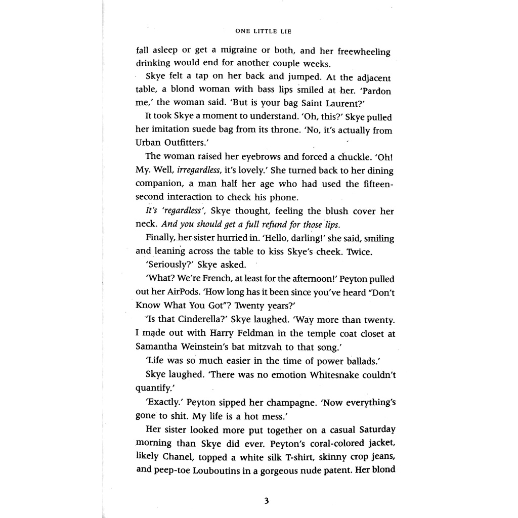 Sách One Little Lie