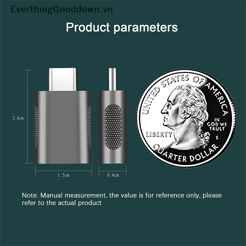 Everthingooddown Type-C Sang USB3.1 Chuyển Đổi USB2.0 Sang USB-C Cho Các Thiết Bị Điện Thoại Di Động