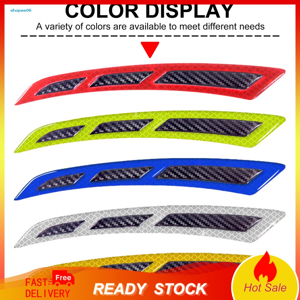 1 Cặp Dải Dán Vành Bánh Xe Hơi Chống Va Chạm Chống Trầy Xước