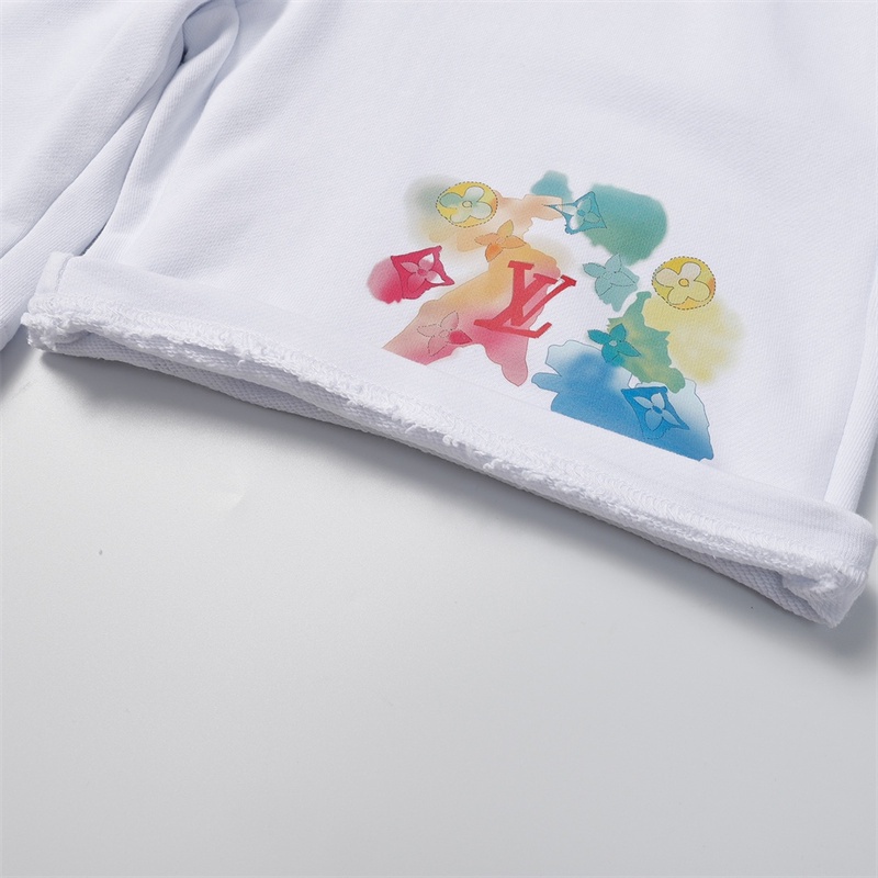 Quần Short L55v In Hoa Thời Trang 2023ss Cho Nam Nữ