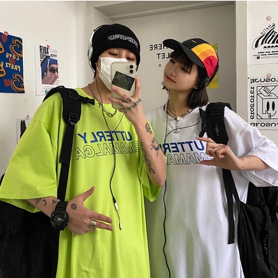 Áo Thun Tay Ngắn Dáng Rộng Phong Cách Hàn Quốc Thời Trang Cho Nữ