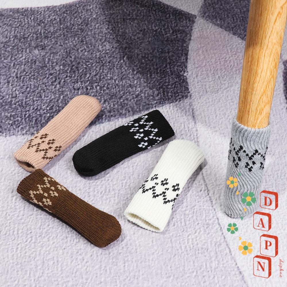 Bộ 4 Miếng Đệm Bảo Vệ Chân Ghế Chống Mòn Giảm Tiếng Ồn Tiện Dụng