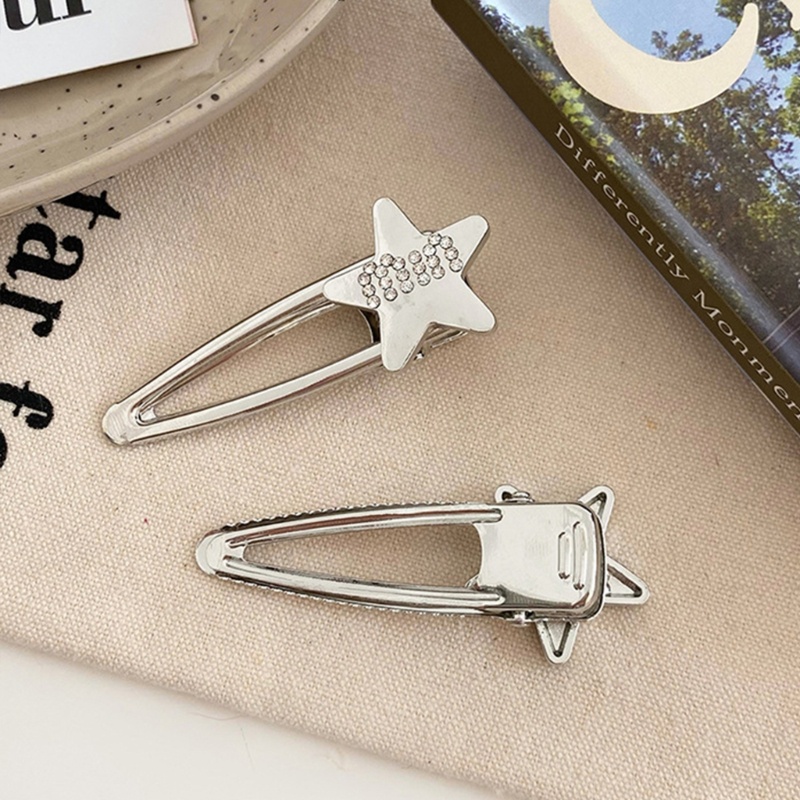 Kẹp Tóc Ngôi Sao Lấp Lánh Dễ Thương Y2K