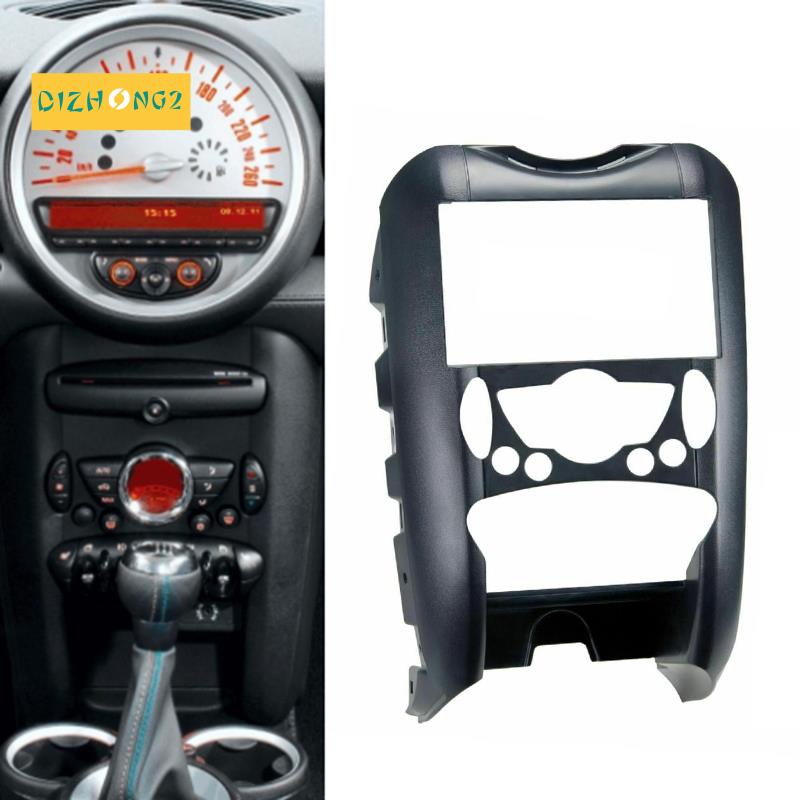 2 Din Car Radio Đầu DVD Fascia Frame cho BMW Mini Cooper R55 R56 R57 Bộ lắp đặt bảng điều khiển Trim