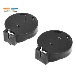 Bộ 2 hộp pin nút áo 2 pin cr2450 màu đen