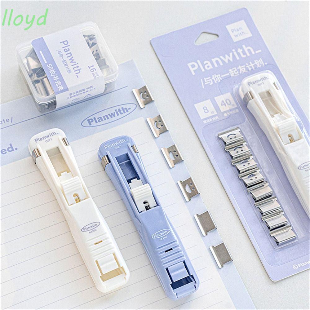 Kẹp Giấy Dạng Đẩy Tiện Dụng Cho Trường Học|Kẹp Giấy Tiện Lợi Dễ Sử Dụng