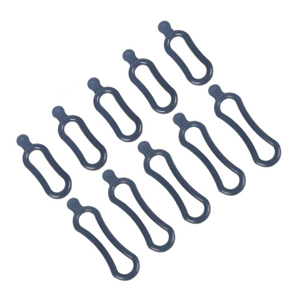 Bộ 10 Dây Cao Su Gắn Đèn Pha Xe Đạp Tùy Chỉnh Tiện Dụng