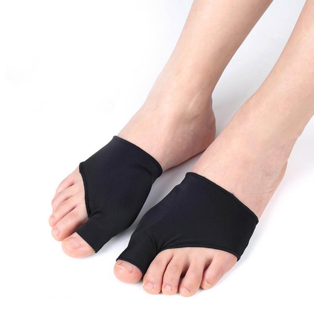 Bunion Corrector Tay Mềm Mại Co Giãn Thoáng Khí Hỗ Trợ Bảo Vệ Vớ Tách Ngón Chân Cái Cho Nam Nữ SUNCOL