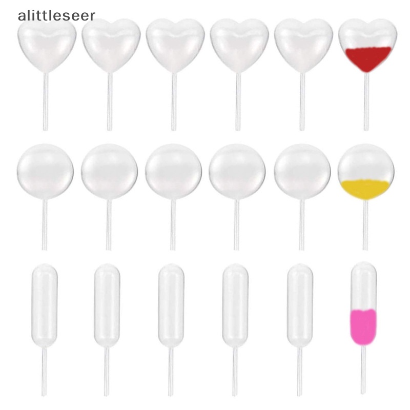 Set 50 Ống Nhỏ Giọt 4Ml Chuyên Dụng Cho Làm Bánh Cupcake