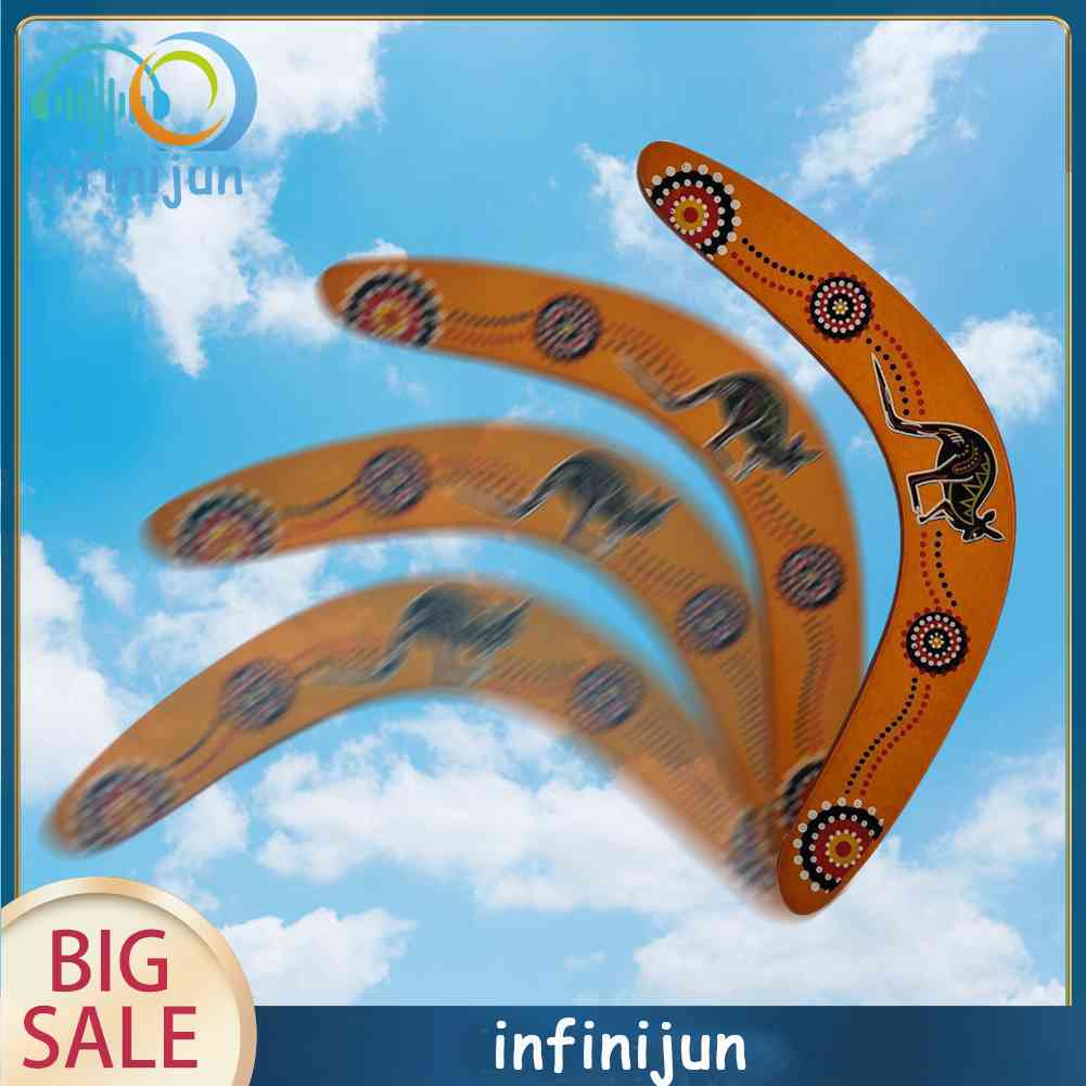 Boomerang Hình Chữ V Bằng Gỗ Cho Hoạt Động Ngoài Trời