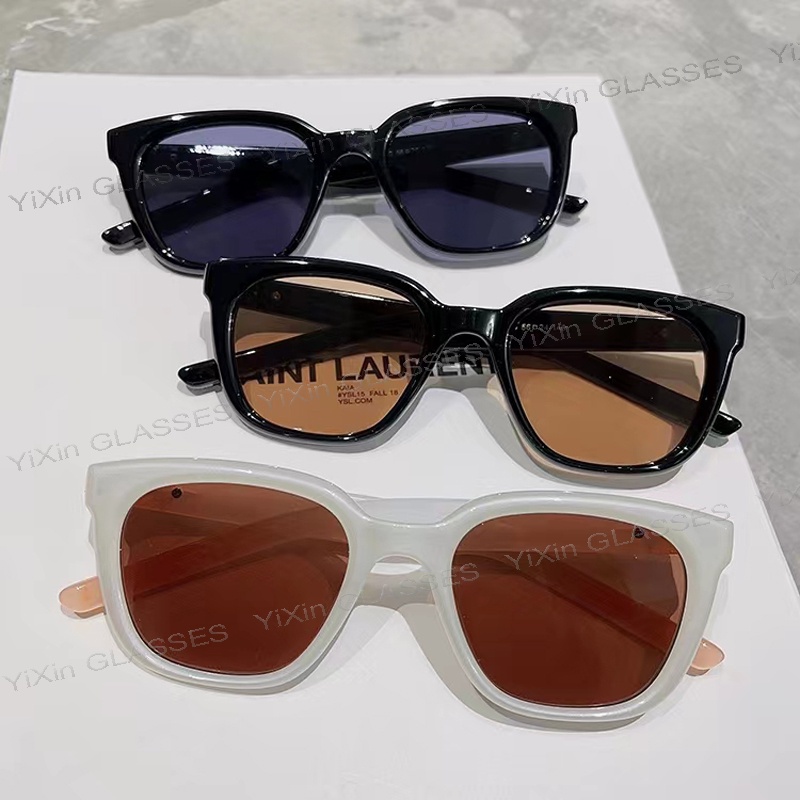 Kính Mát Tròng Vuông Y2K Chống Tia UV Phong Cách Punk Hàn Quốc Thời Trang Cho Nam Và Nữ