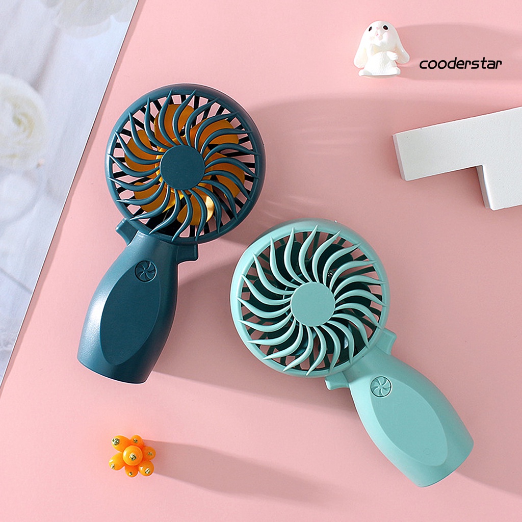 Quạt USB Mini 1 Tốc Độ Ít Ồn Màu Trơn Dễ Thương Đa Năng Tiện Dụng Cho Học Sinh