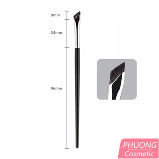 Cọ kẻ mắt, cọ eyeliner hình liềm vát chéo siêu mềm mảnh