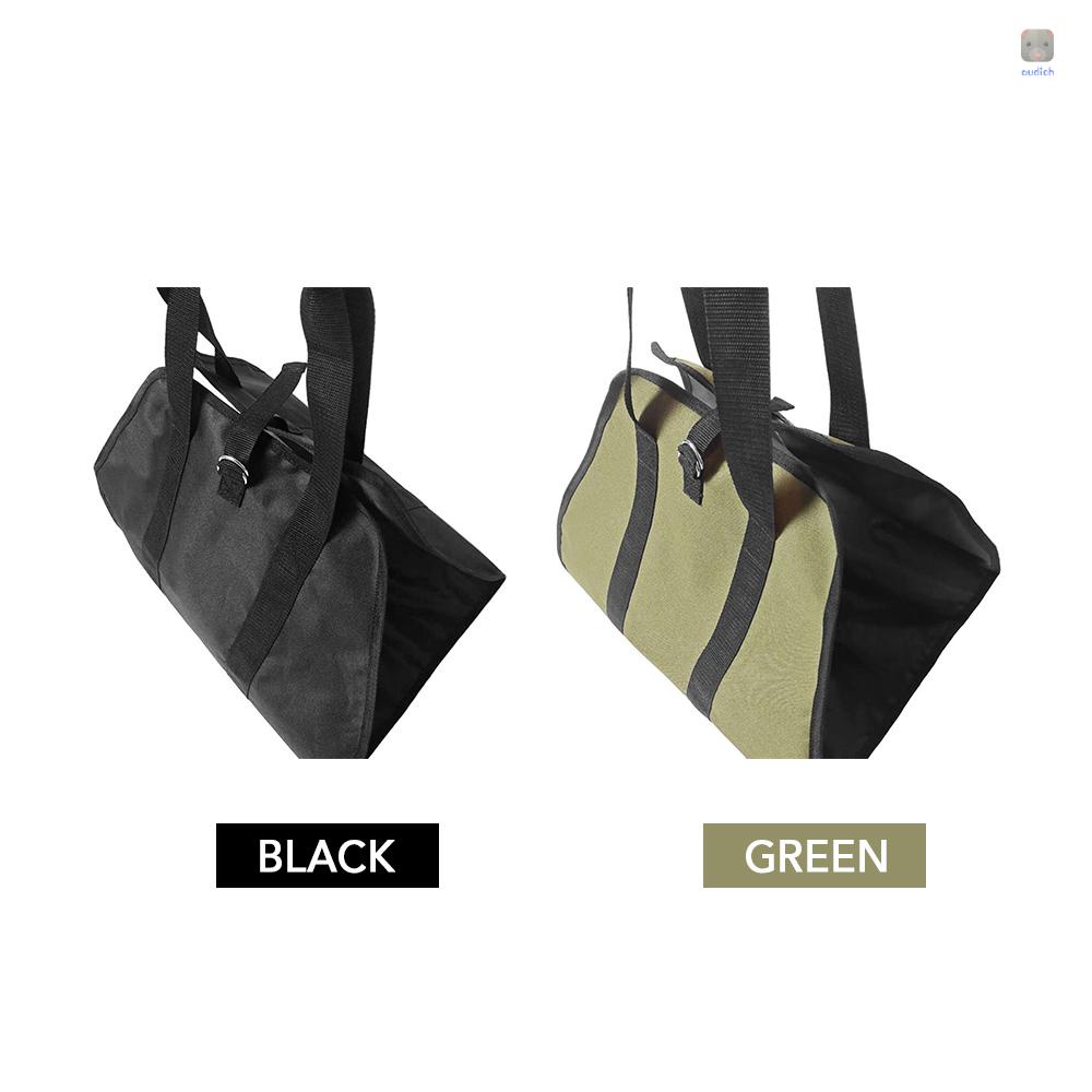 Giá Đỡ Củi Gỗ 600D Bằng Vải Oxford Chống Chịu Thời Tiết Tiện Dụng