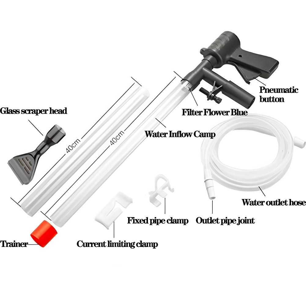 Máy Hút Bụi Vệ Sinh Bể Cá 6 Trong 1