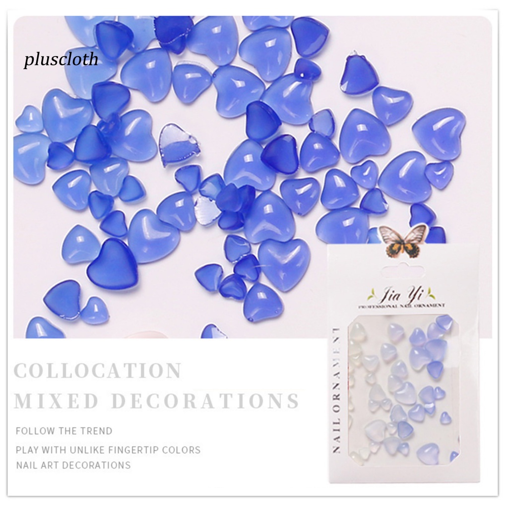 Túi 50 Phụ Kiện 3D Trang Trí Móng Tay Nghệ Thuật Không Phai Màu Chống Trầy Xước