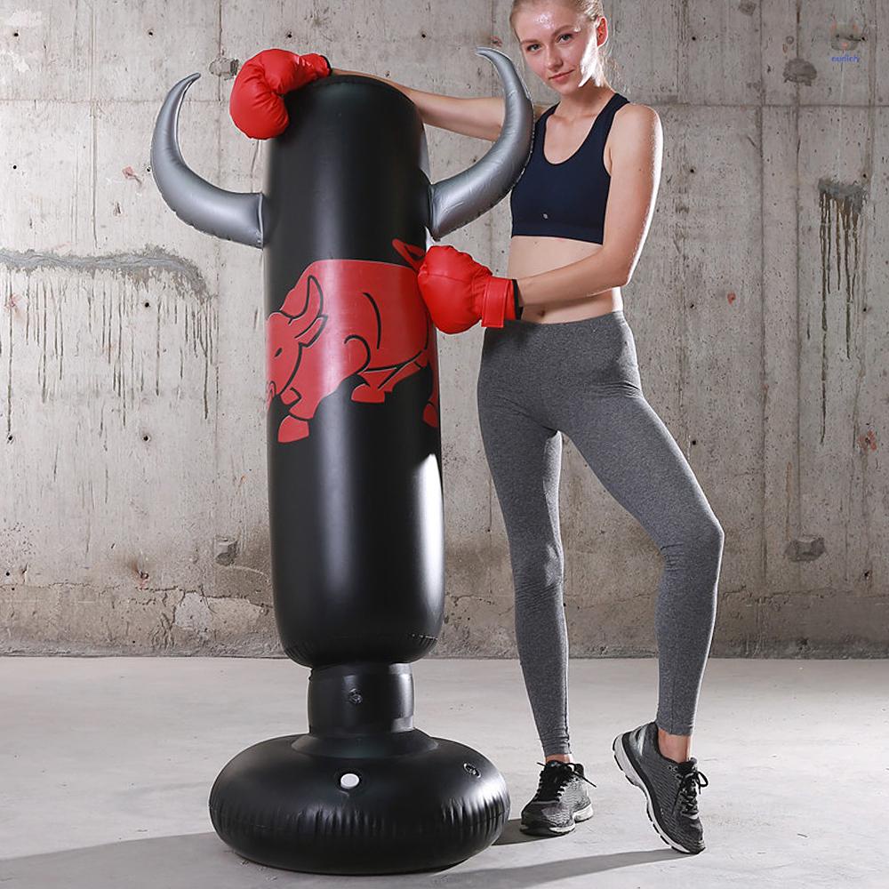 Túi Tập Đấm Bốc Bơm Hơi Tiện Lợi 5.2ft