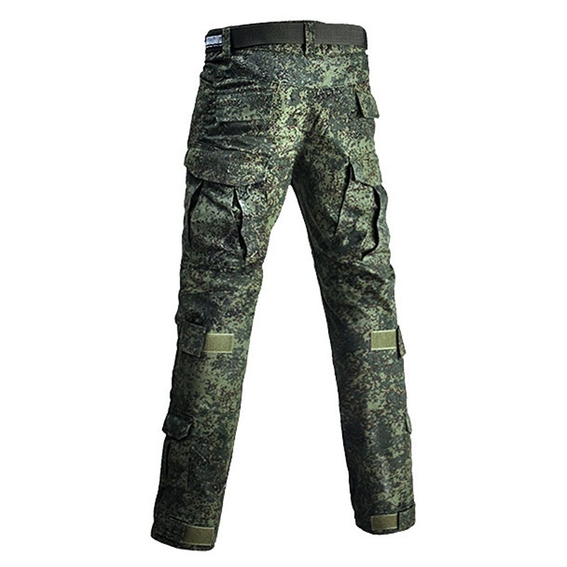 Set Áo Thun Ngắn Tay Họa Tiết Rằn Ri Và Quần Dài Nhiều Túi Thời Trang Mùa Hè Cho Nam