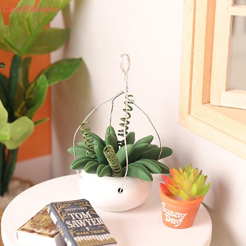 Chậu Cây Xanh Có Dây Treo Trang Trí Nhà Búp Bê 1: 12 Mới