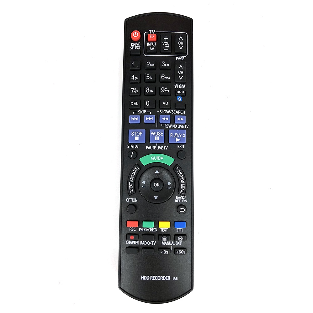 Mới cho Panasonic N2QAYB000618 Đầu ghi HDD DVD IR6 Điều khiển từ xa DMR-HW100 DMR-HW100EBK N2QAYB000