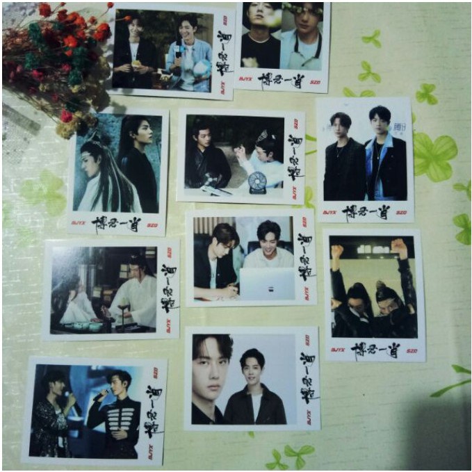 Bác Quân Nhất Tiêu, Vương Nhất Bác, Tiêu Chiến Hộp ảnh 30 chiếc