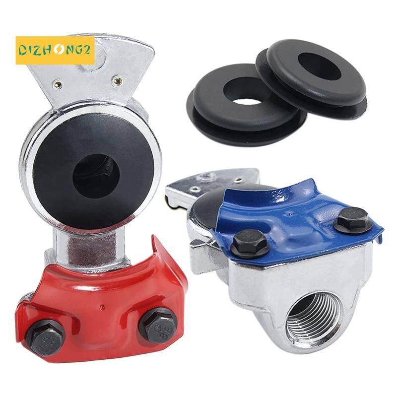 Đa năng Gladhand Khẩn cấp &amp; Dịch vụ Phanh ống khí Kết nối khớp nối Bộ phận tay vui mừng cho xe tải bán tải rơ moóc RV